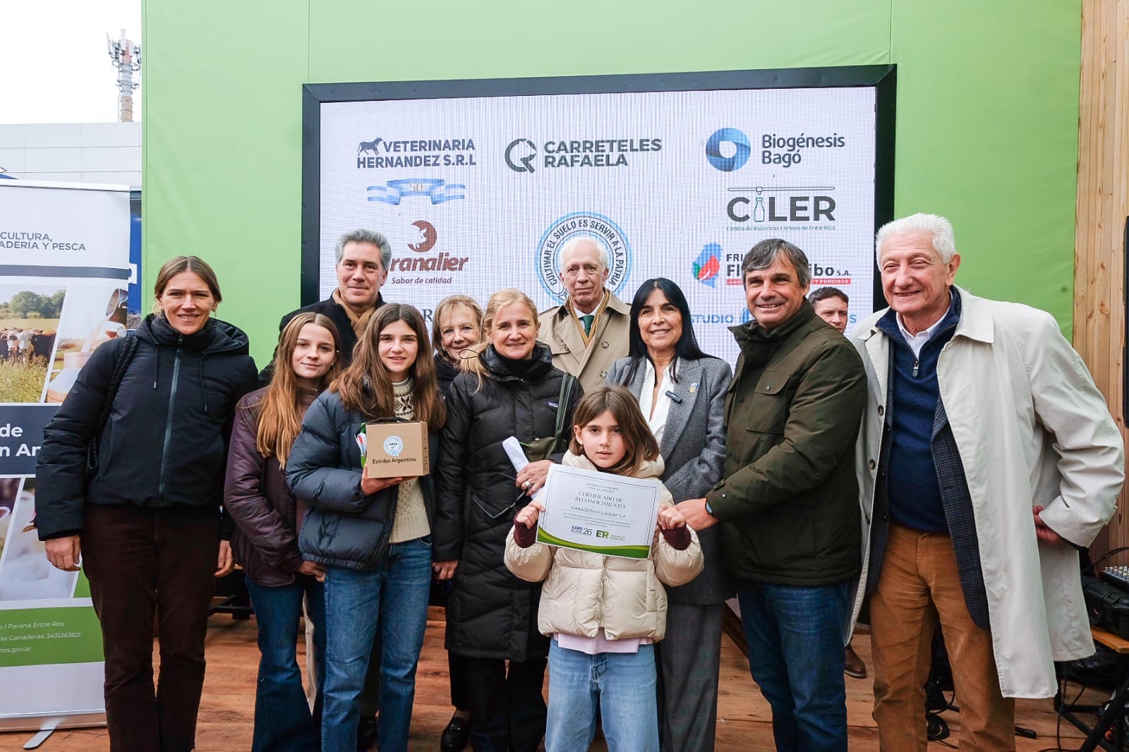 La provincia distinguió a productores entrerrianos por el desarrollo y mejora genética de sus animales